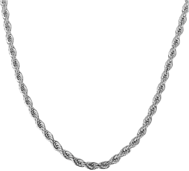 Prodigo 2.5mm Stainless Steel Rope Chain