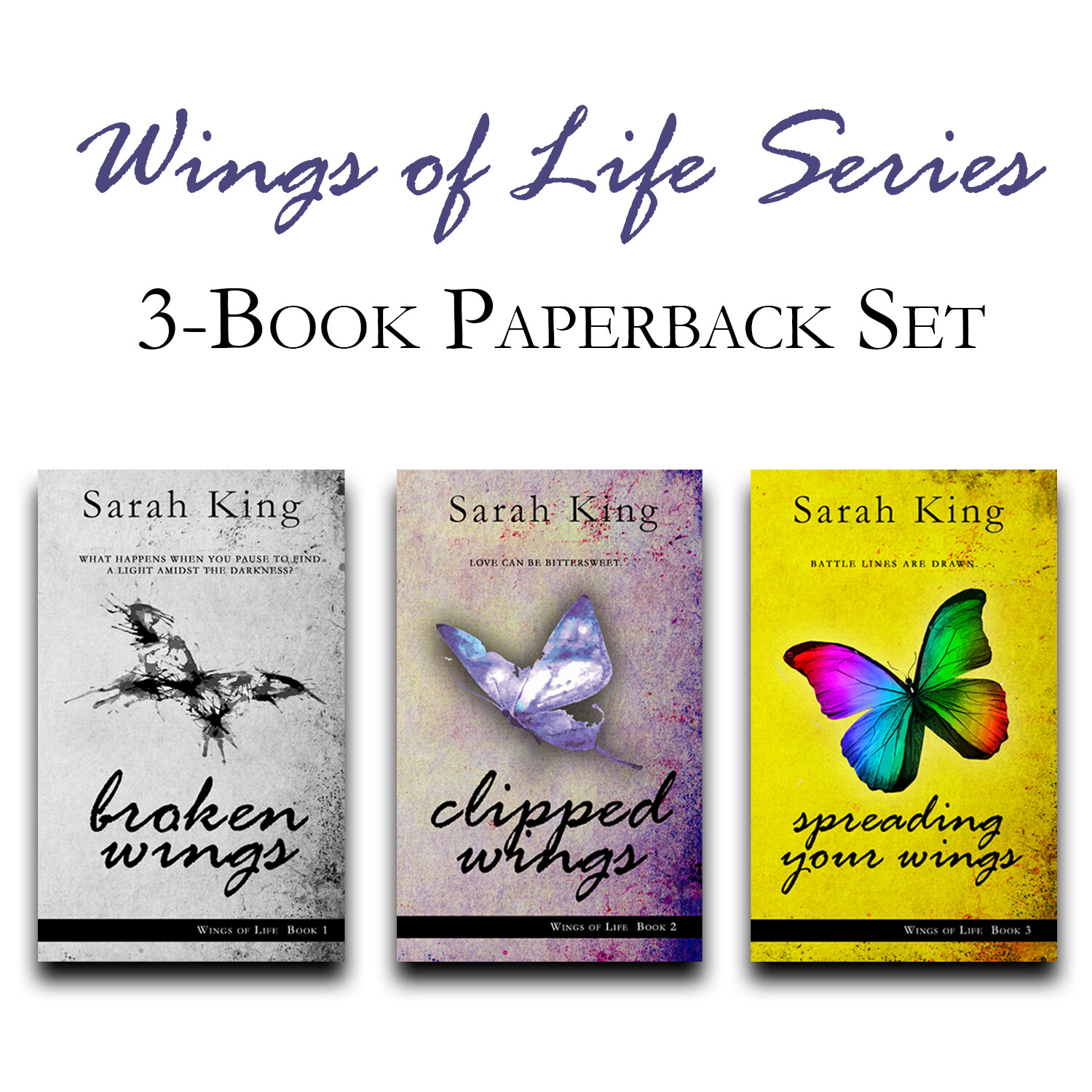 Wings of Life Series (Books 1-3, Paperback Set)