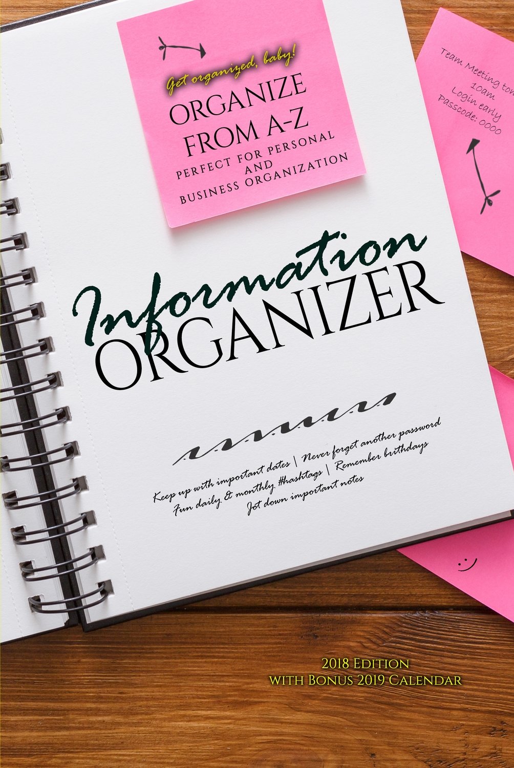 Information Organizer - Organize from A-Z