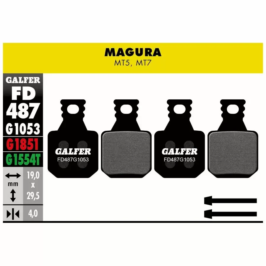 GALFER STANDARD PER MAGURA MT5/MT7