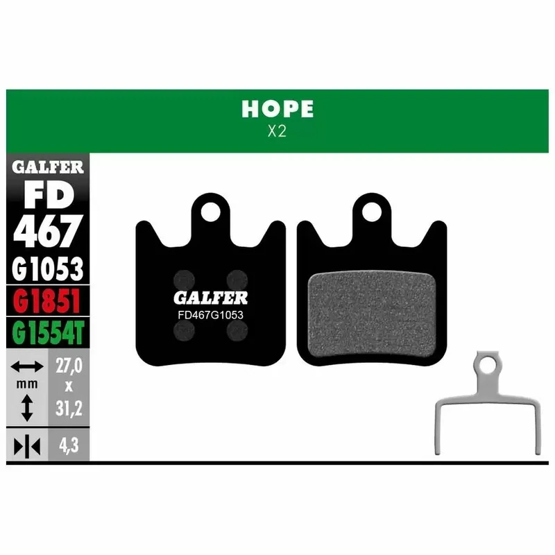 GALFER STANDARD PER HOPE X2