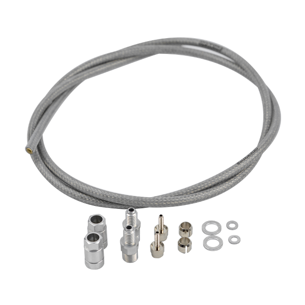 BRAKING KIT TUBO ACCIAIO/KEVLAR GRIGIO Ø5MM - INCAS 2.0/F.I.R.S.T.