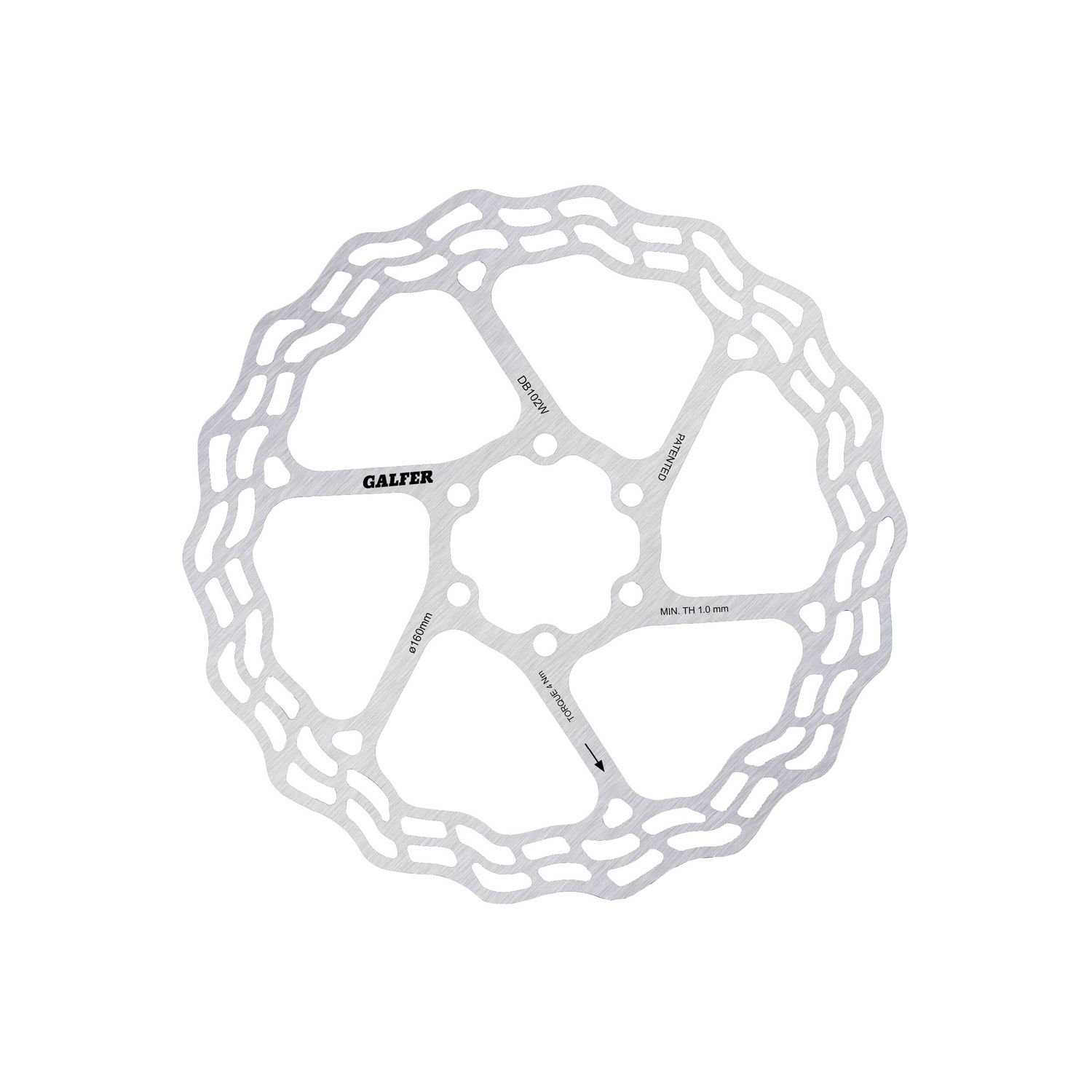 GALFER 160x1,8MM