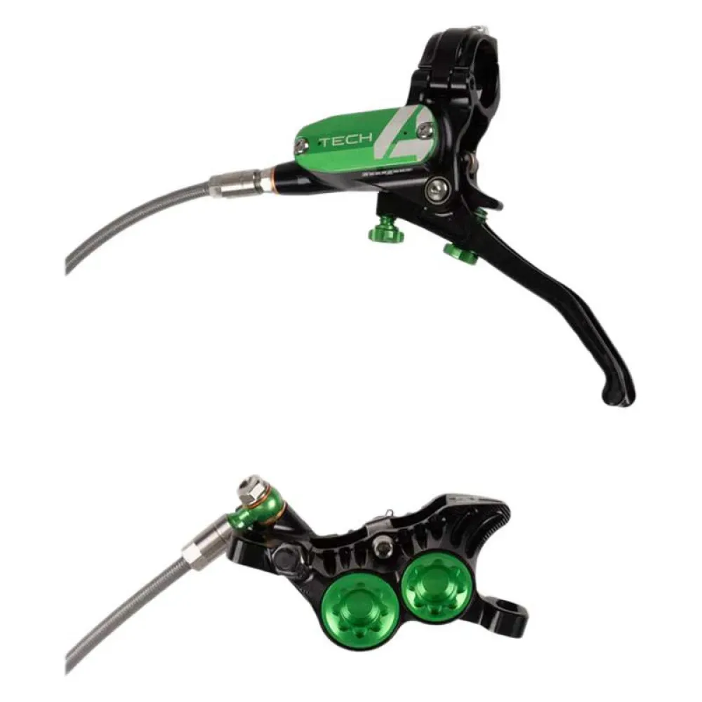 HOPE TECH4 V4 ANTERIORE/POSTERIORE BLACK/GREEN