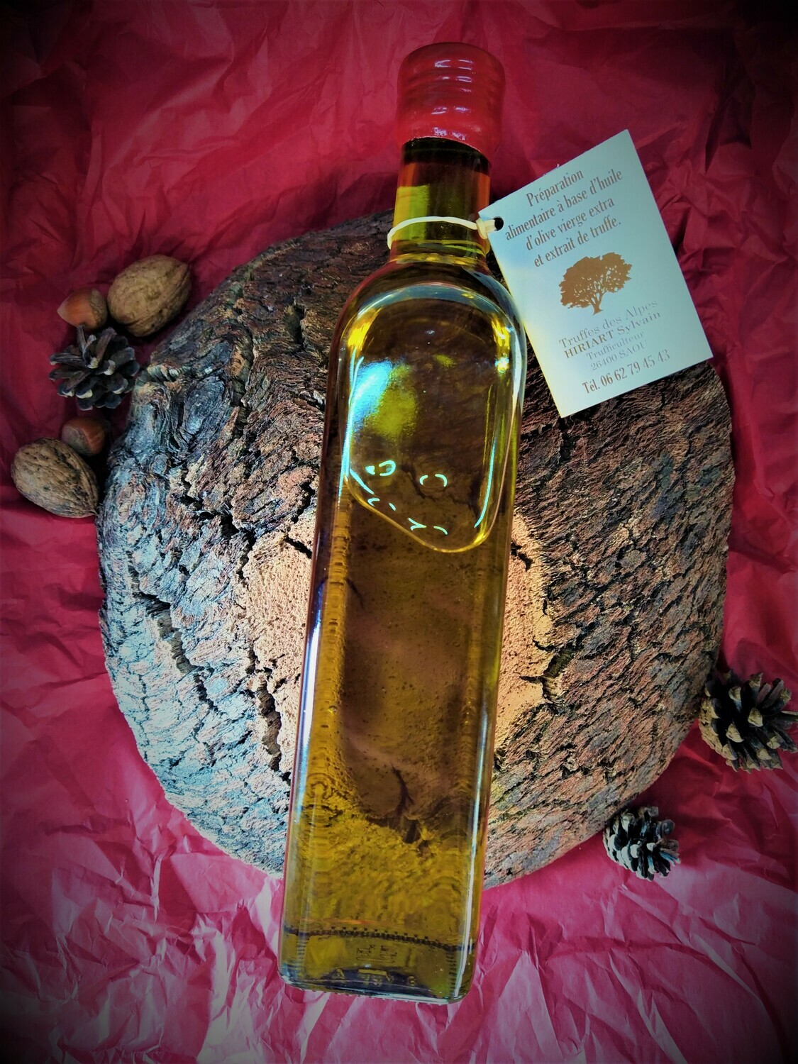 Huile d'olive aromatisée à la truffe