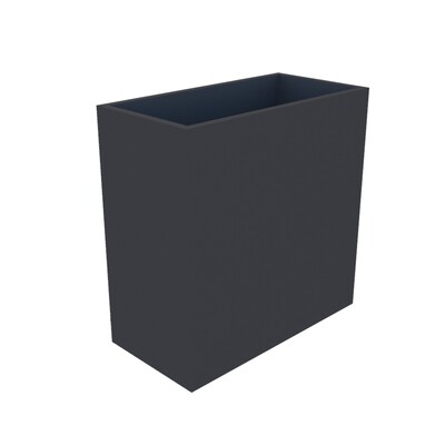 Powder Coated Rectangular Planter 600 x 300 x 600