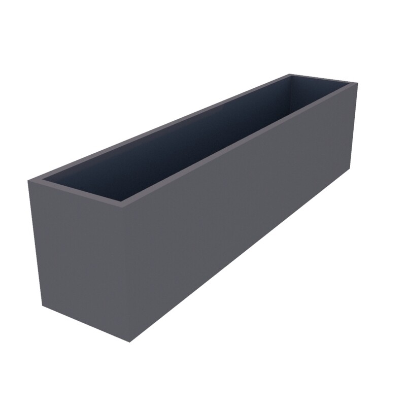 Powder Coated Window Box 1200 x 250 x 300