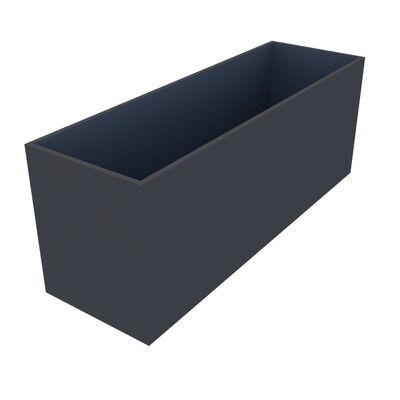 Planter lengths from 1600mm to 1695mm