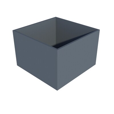 Powder Coated Rectangular Planter 900 x 900 x 600