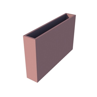 Powder Coated Rectangular Planter 1150 x 200 x 700