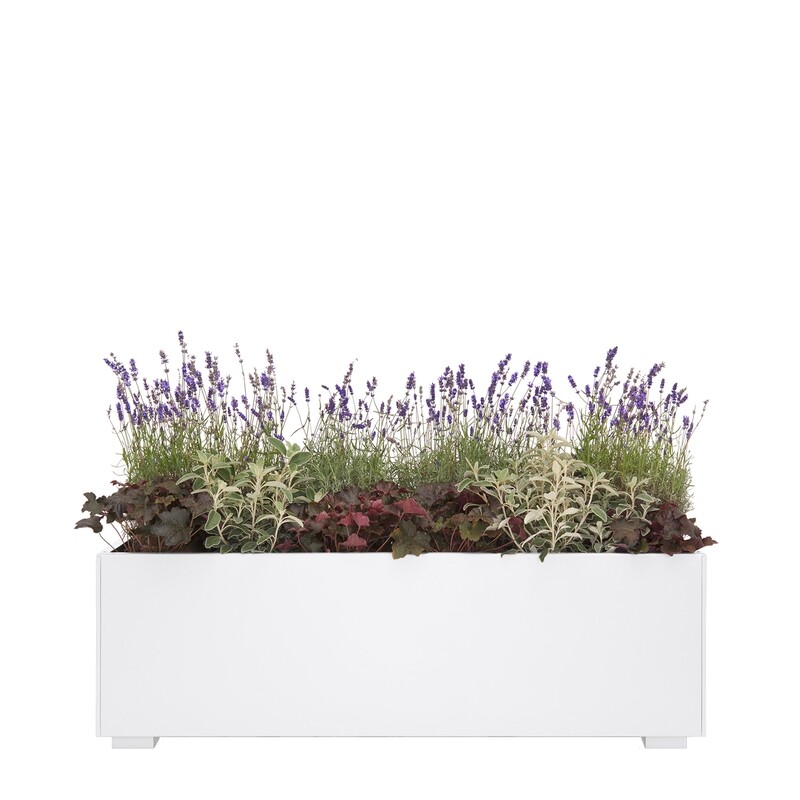 Powder Coated Rectangular Planter 1500 x 600 x 600