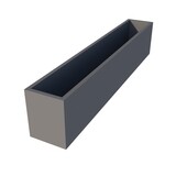 Powder Coated Window Box 1600 x 250 x 320