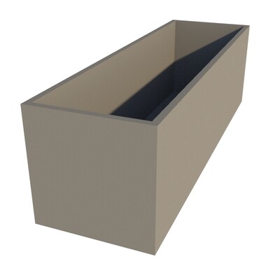 Powder Coated Rectangular Planter 1500 x 450 x 450