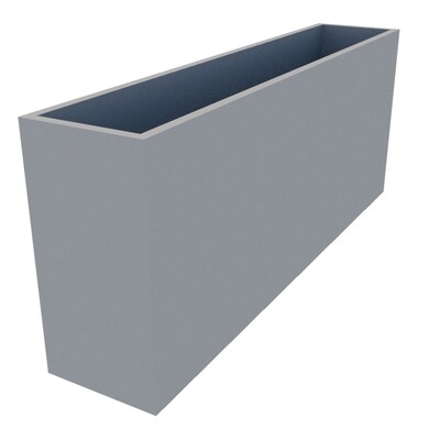 Powder Coated Rectangular Planter 1500 x 300 x 600