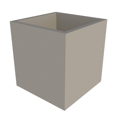 Powder-coated Cube Planter 380 x 380 x 400