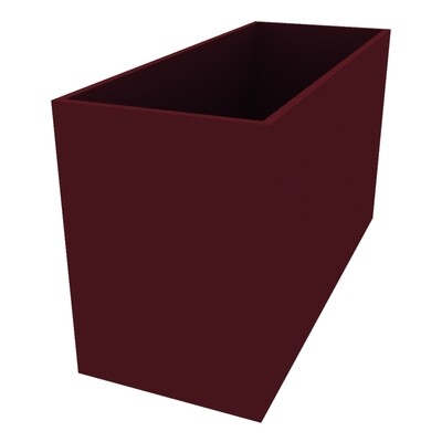 Powder Coated Rectangular Planter 900 x 350 x 500