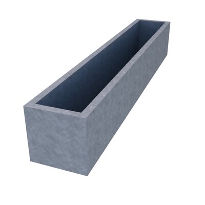 Galvanised Window Box 1200 x 250 x 250