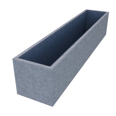 Galvanised Window Box 1500 x 300 x 300