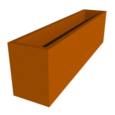 Powder Coated Rectangular Planter 1100 x 220 x 300