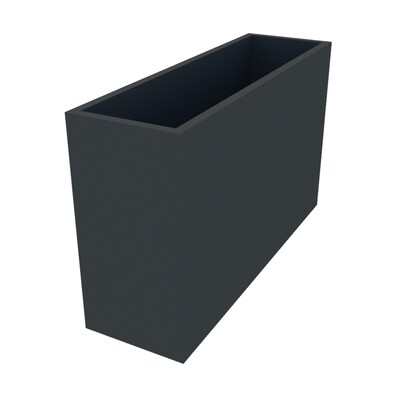 Powder Coated Rectangular Planter 1000 x 300 x 600