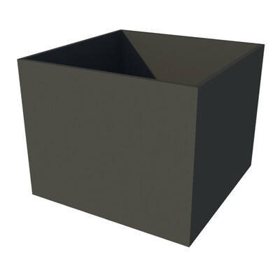 Powder Coated Cube Planter 1000 x 1000 x 800