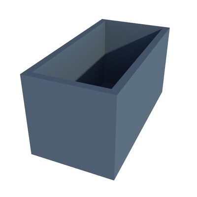 Powder Coated Rectangular Planter 600 x 300 x 300