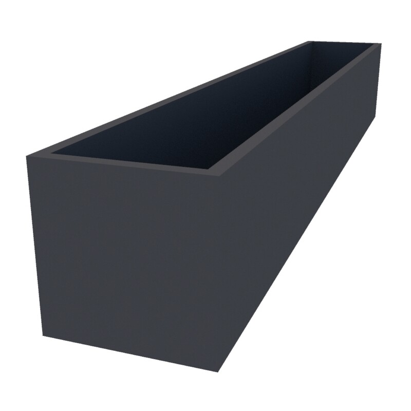 Powder Coated Long Window Box 2055 x 300 x 300