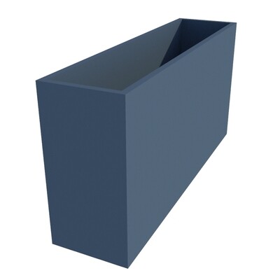 Powder Coated Rectangular Planter 1000 x 250 x 500