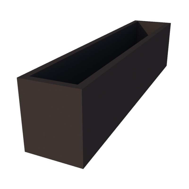 Powder Coated Window Box 1300 x 250 x 300