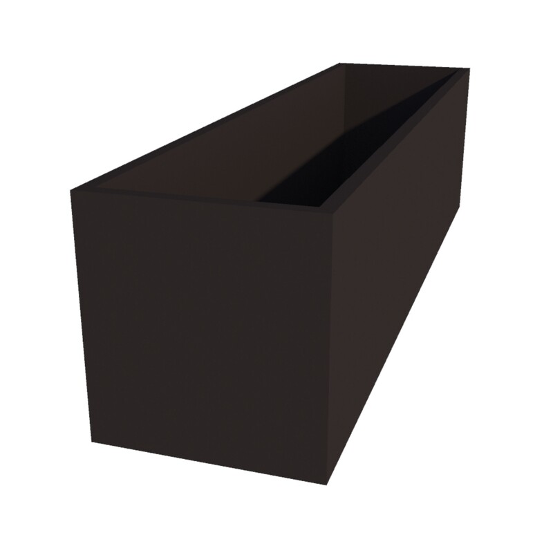 Powder Coated Rectangular Planter 1800 x 450 x 460