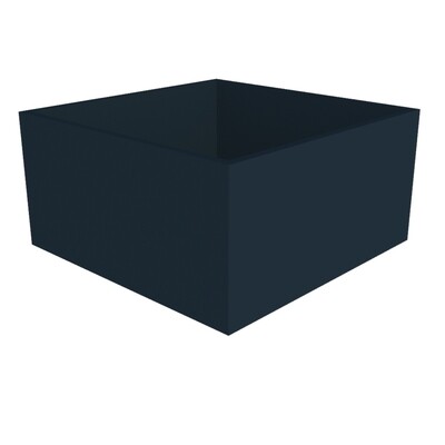 Powder Coated Cube Planter 1000 x 1000 x 500