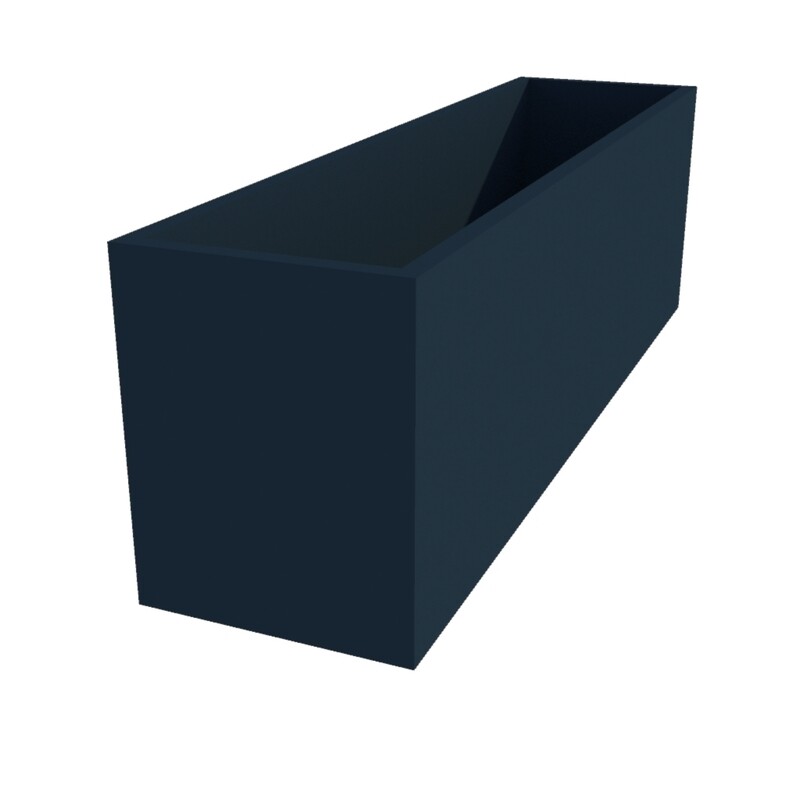 Powder Coated Rectangular Planter 1600 x 400 x 500