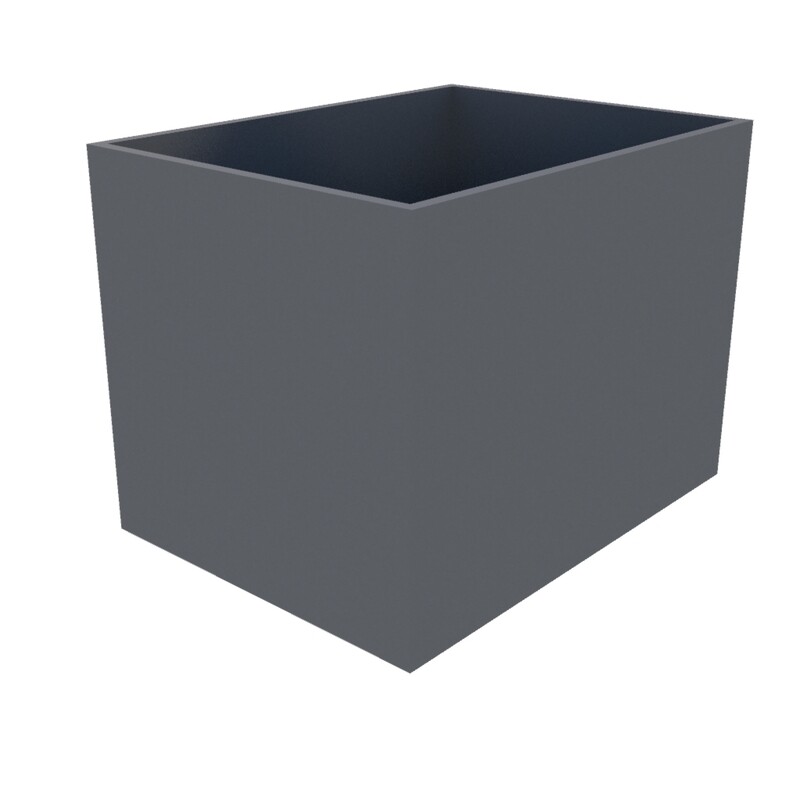 Powder Coated Rectangular Planter 1200 x 900 x 900