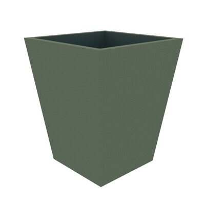 Powder coated Tapered Planter 500 x 500 x 600