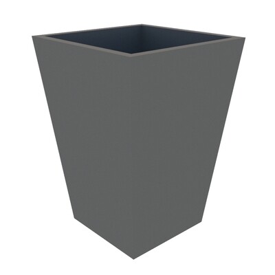 Powder coated Tapered Planter 500 x 500 x 700