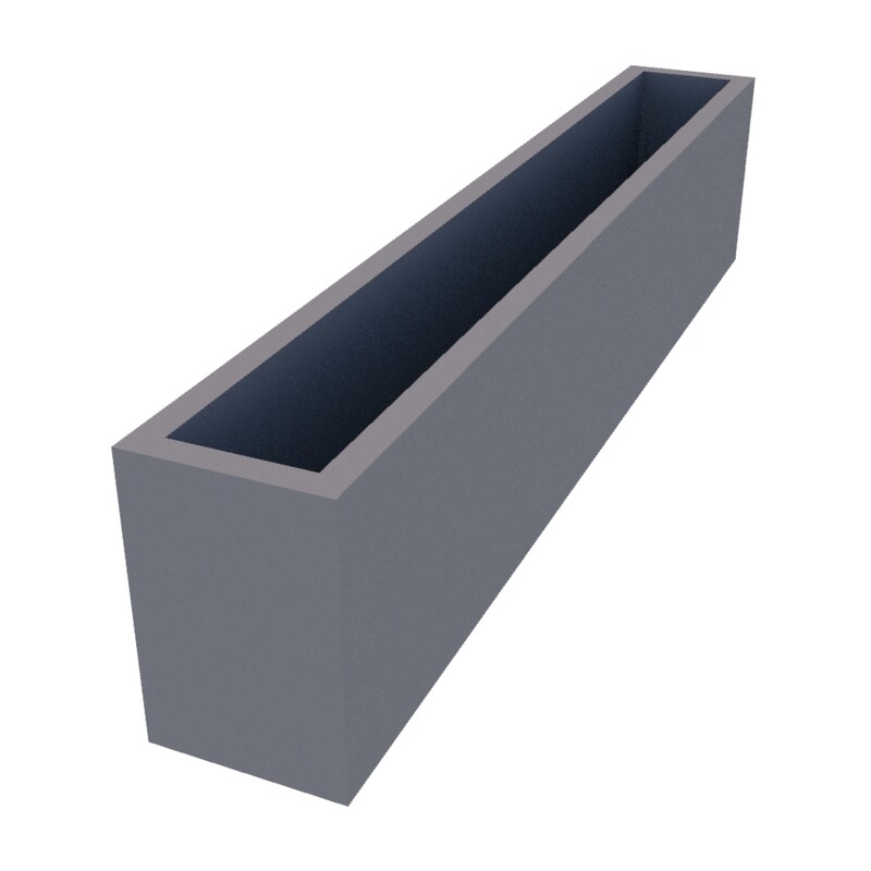 Powder Coated Window Box 1400 x 200 x 300