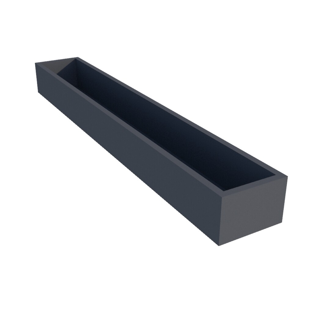 Powder Coated Extra Long Window Box 2000 x 300 x 200