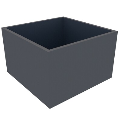 Powder Coated Cube Planter 800 x 800 x 500