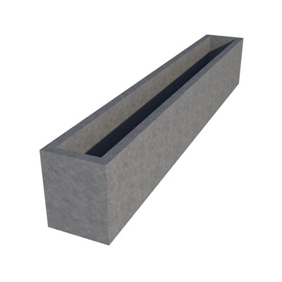 Galvanised Window Box 1500 x 200 x 250
