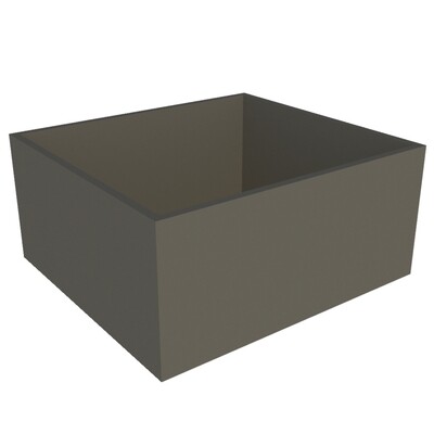 Powder Coated Rectangular Planter 1100 x 1000 x 500