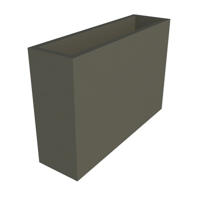 Powder Coated Rectangular Planter 950 x 370 x 720