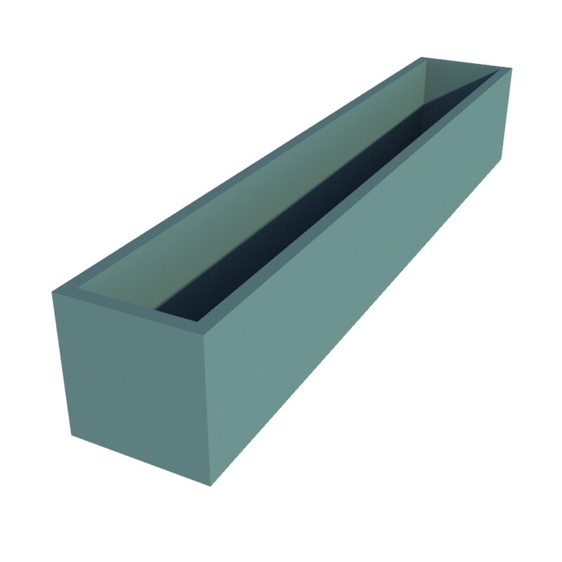 Powder Coated Long Window Box 1810 x 300 x 300