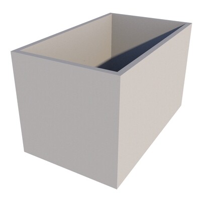 Powder Coated Rectangular Planter 1000 x 600 x 600