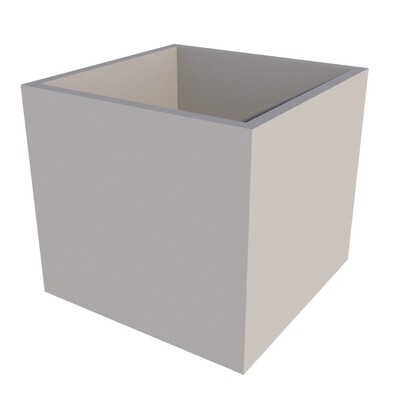 Powder Coated Cube Planter 600 x 600 x 550