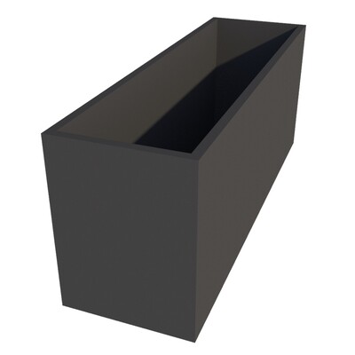 Powder Coated Rectangular Planter 1500 x 450 x 600