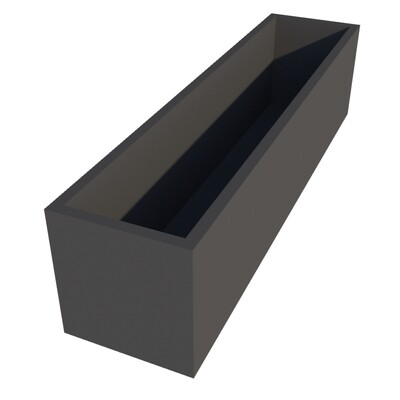 Powder Coated Rectangular Planter 1500 x 350 x 350