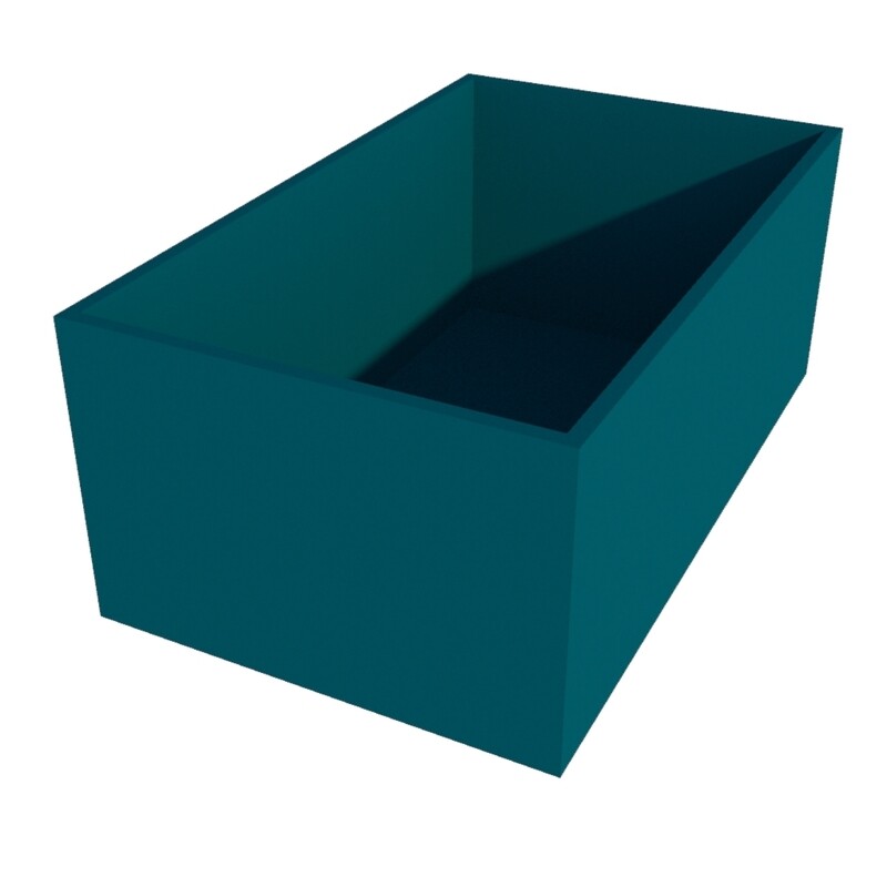 Powder Coated Rectangular Planter 1500 x 900 x 600