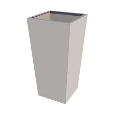 Powder coated Tapered Planter 450 x 450 x 900