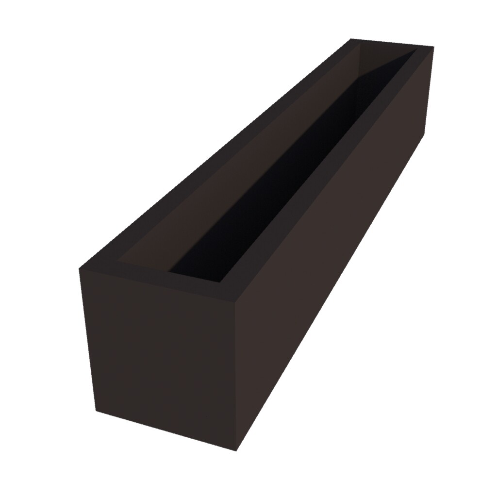 Powder Coated Window Box 1100 x 185 x 200