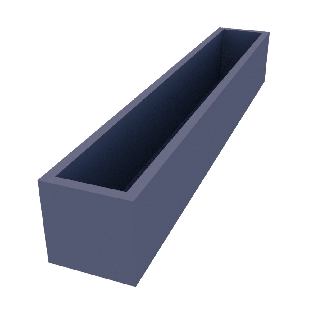 Powder Coated Window Box 1600 x 300 x 300